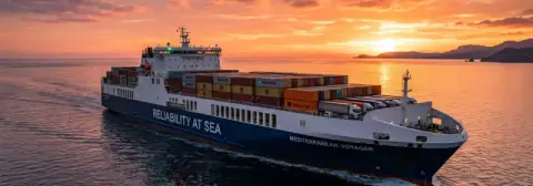 Ruta de ferry de Barcelona a Palma
