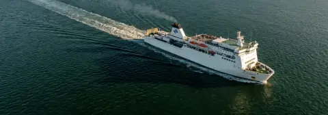 Ruta de ferry de Rostock a Trelleborg