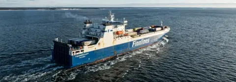 Ruta de ferry de Travemünde a Helsinki
