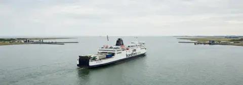 Ruta de ferry de Puttgarden a Rødbyhavn